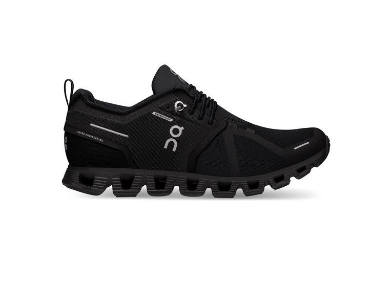 On Cloud 5 waterproof sportschoen zwart dames