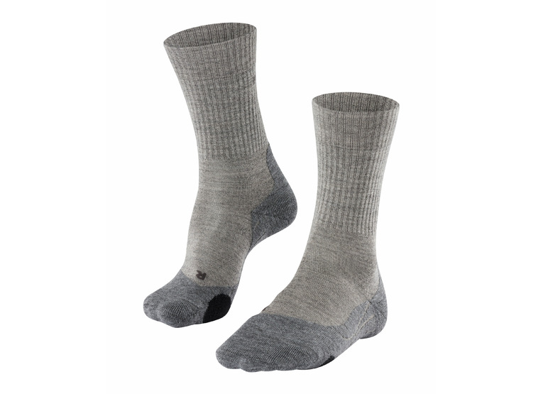 Falke TK2 wool trekkingsokken kitt mouline heren