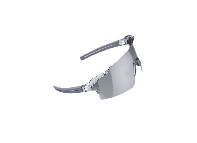 BBB BSG-70 FullView HC fietsbril transparant/zilver mirror unisex