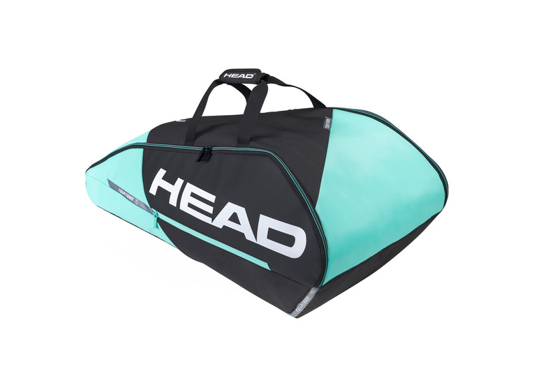 Head Tour Team 9R racketbag zwart/mint