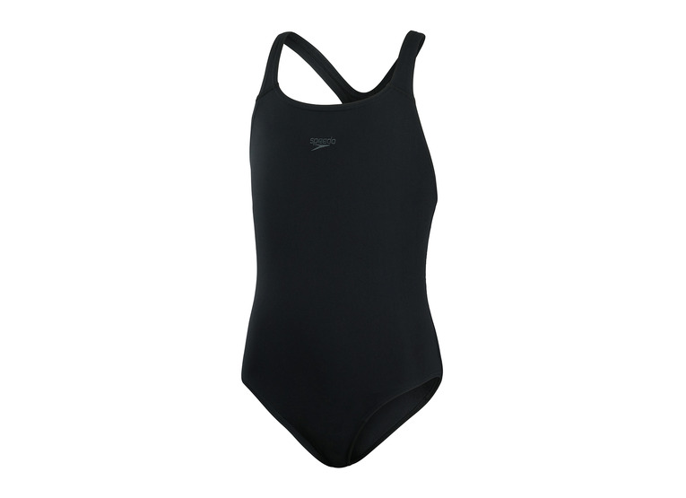 Speedo ECO Endurance+ medalist badpak zwart meisjes