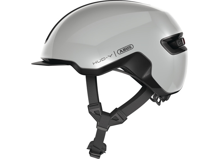 ABUS HUD-Y race grey L fietshelm unisex ABUS HUD-Y race grey L fietshelm unisex