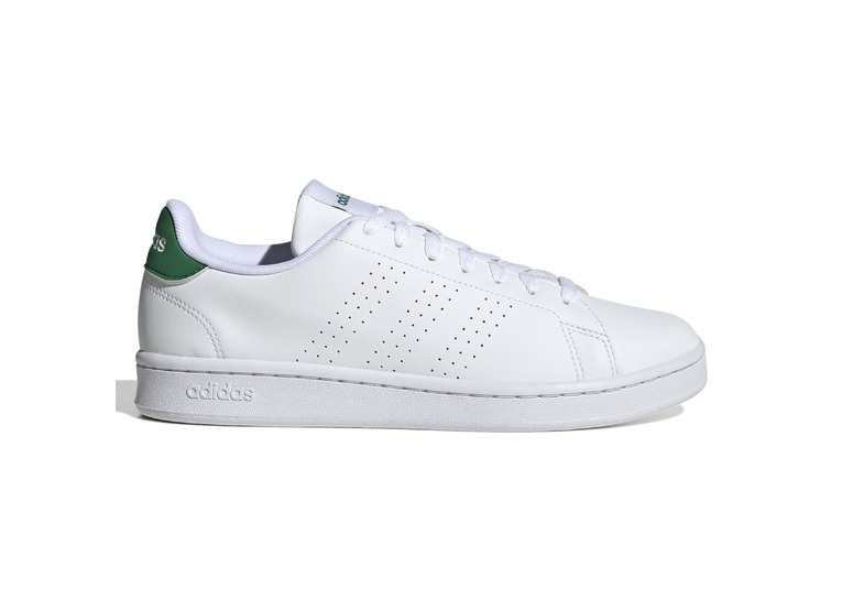 Adidas advantage sneaker wit/groen heren