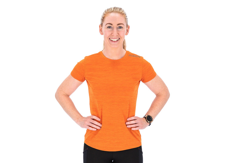Fusion C3 T-shirt oranje dames