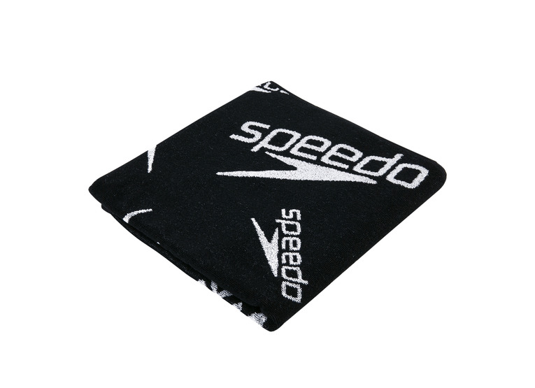 Speedo Boom Allover handdoek zwart/wit