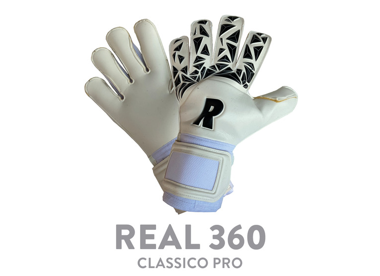 Real Classico Pro keepershandschoenen zwart/wit unisex