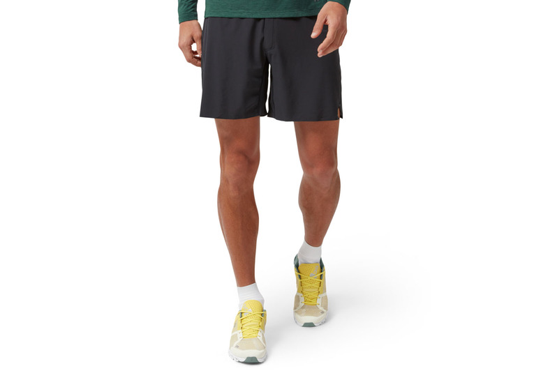 On lightweight hardloopshort zwart heren