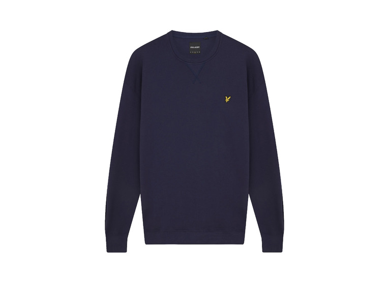Lyle & Scott Crew Neck sweater navy heren