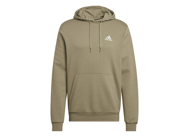 Adidas Essentials Fleece Hoodie bruin heren