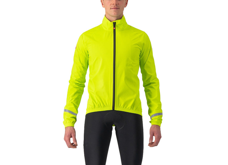 Castelli EMERGENCY 2 fietsjas Electric Lime heren