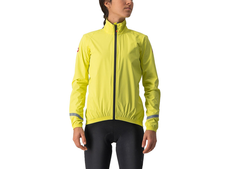 Castelli EMERGENCY 2 W fietsjas Brilliant Yellow dames