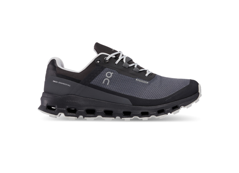 On Cloudvista Waterproof trail schoenen Eclipse/Black dames