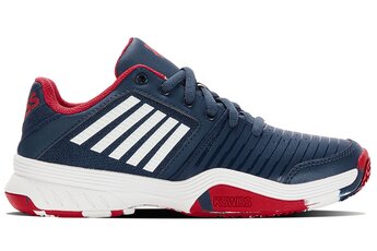 K-Swiss Court Express omni tennisschoen opal blauw/lollipop KIDS