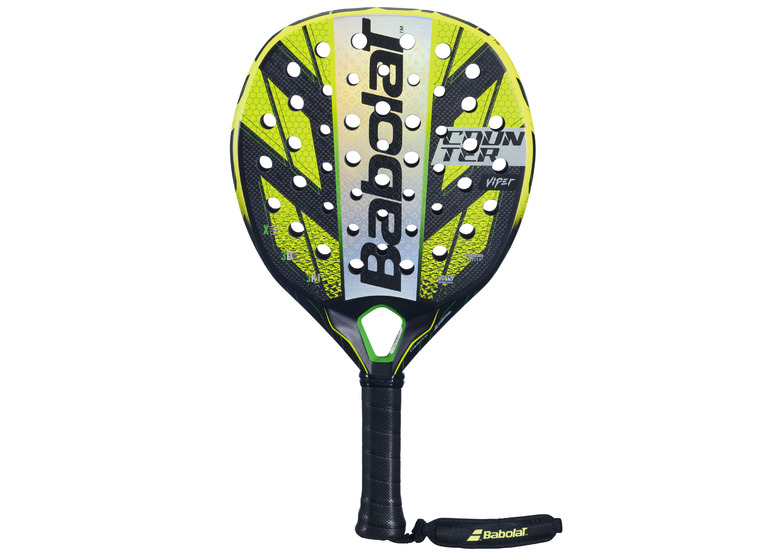 Babolat Counter Viper padelracket geel/zwart unisex