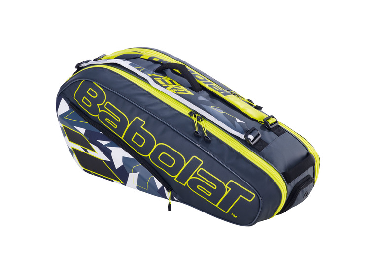 Babolat RH6 pure aero racketbag grijs/geel