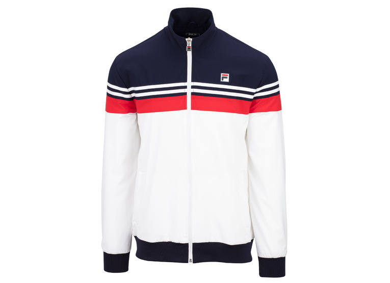 Fila Bruno jacket wit/rood/navy heren