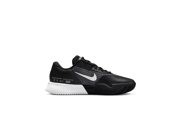 NikeCourt Air Zoom Vapor Pro 2 tennisschoenen zwart/wit dames