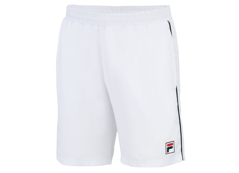 Fila Leon tennisshort wit heren