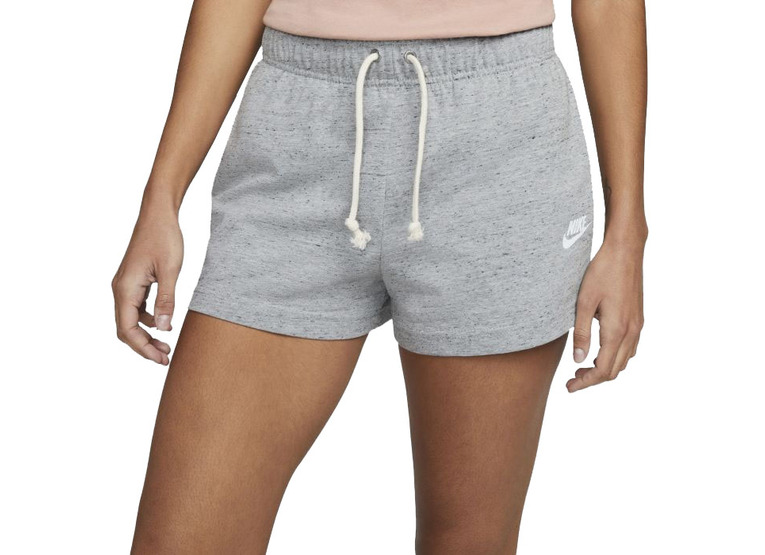 Nike Sportswear Gym vintage short grijs dames
