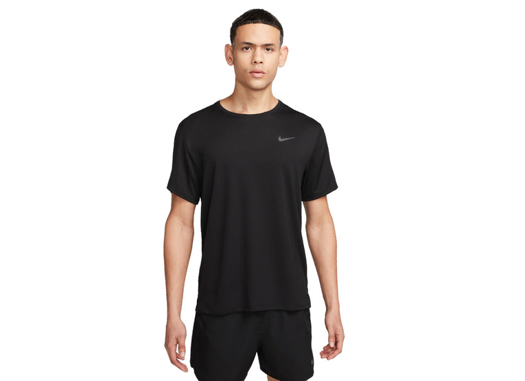 Nike Dri-FIT UV Miler T-shirt zwart heren