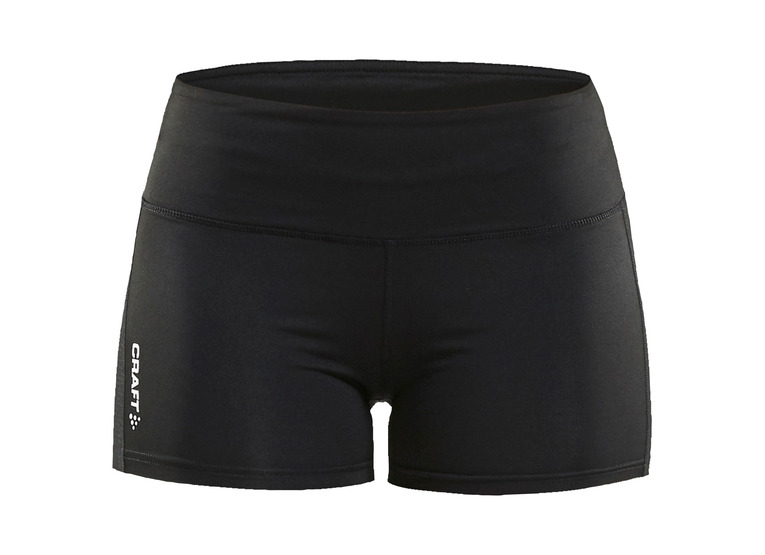 Craft rush hot pant zwart dames