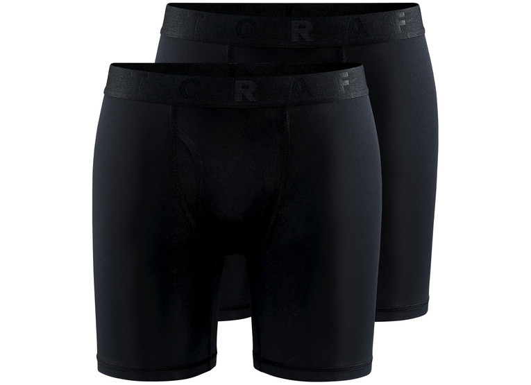 Craft Core Dry sportboxer 6inch 2-pack zwart heren