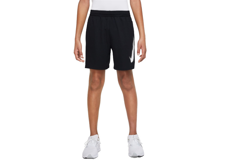 Nike Multi Trainingsshorts Zwart/Wit KIDS