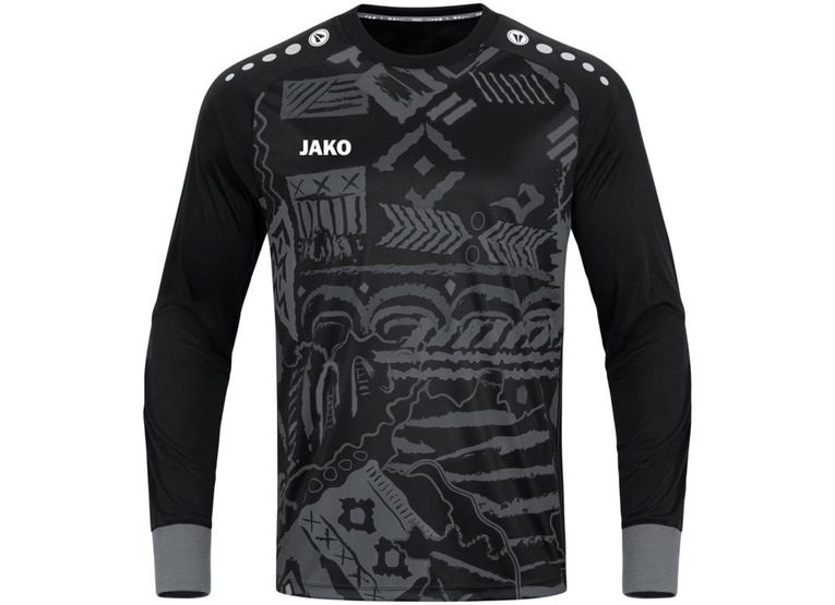 JAKO Tropicana Keepershirt zwart/antraciet