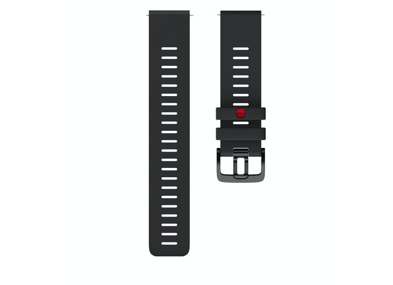 Polar wrist band 22mm zwart maat M/L