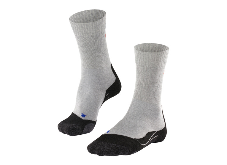 Falke TK2 cool trekkingsokken lichtgrijs dames
