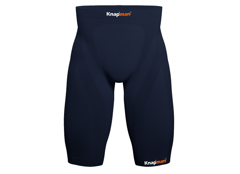 Knap'man zoned compressieshort USP 45% navy blue heren