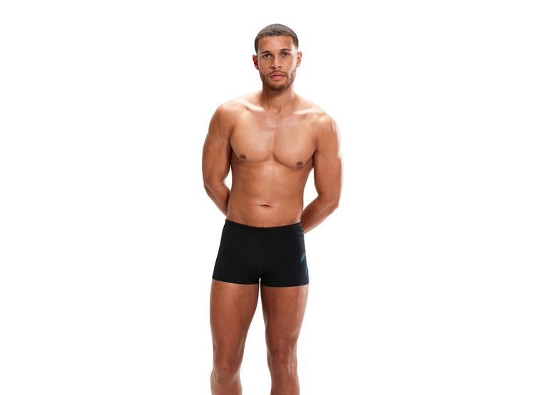 Speedo Hyper Boom aquashort Black/Bolt heren