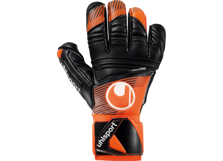 Uhlsport Super resist HN keepershandschoen zwart/oranje