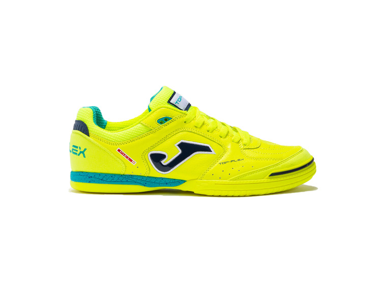 Joma Top Flex 23 IN voetbalschoen lemon/fluo navy
