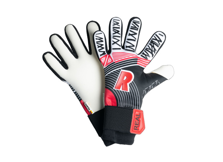 Real 440 space keepershandschoen rood/zwart