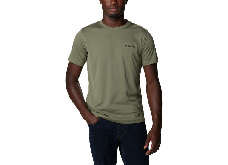Columbia Zero Rules T-shirt stone green heren