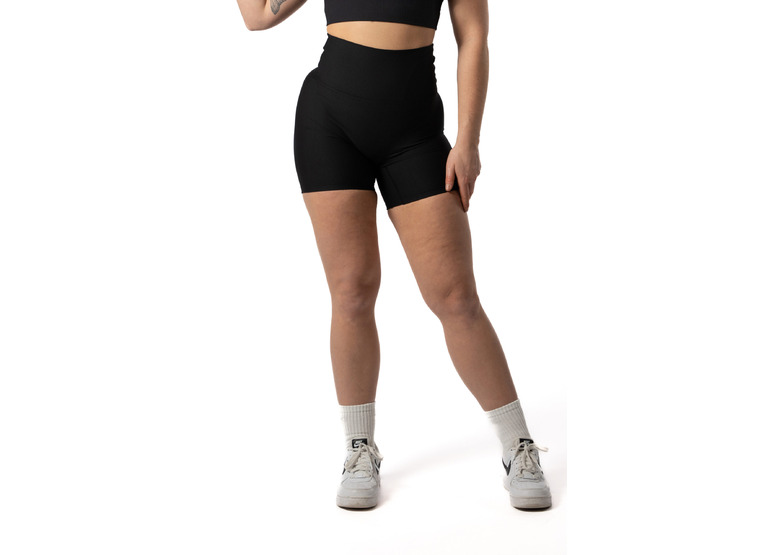 Aesthetic Wolf Ribbed v2 Scrunch Seamless Shorts zwart dames