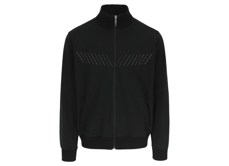 Silvermedal premium luxe joggingvest zwart heren