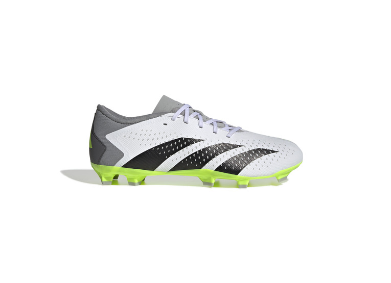 Adidas PREDATOR ACCURALITY.3 FG voetbalschoen wit/zwart/lemon