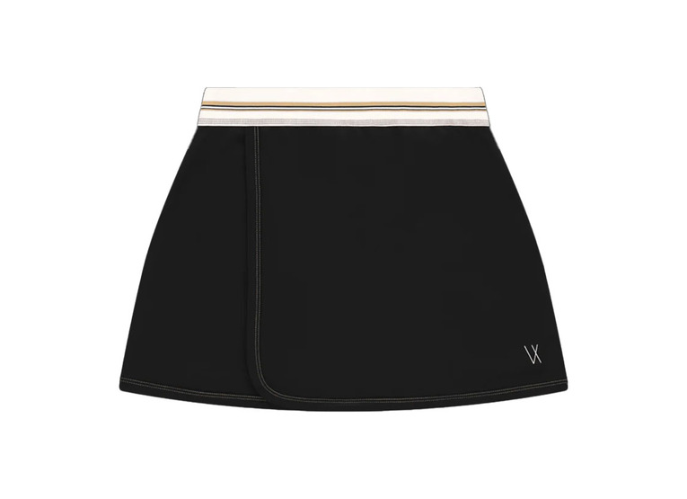Vieux Jeu Sofie tennisrok zwart dames