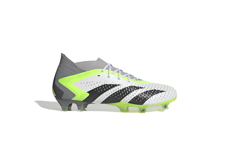 Adidas Predator accuracy.1 FG Voetbalschoen wit/zwart/lemon