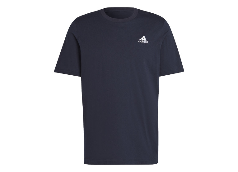 Adidas Essentials Geborduurd Small Logo T-shirt legend ink heren
