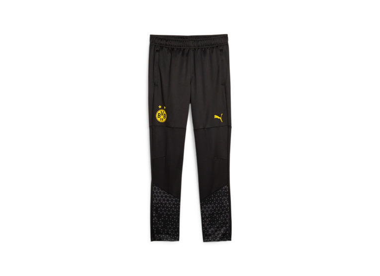 Puma Jr. Borussia Dortmund trainingsbroek zwart/geel KIDS