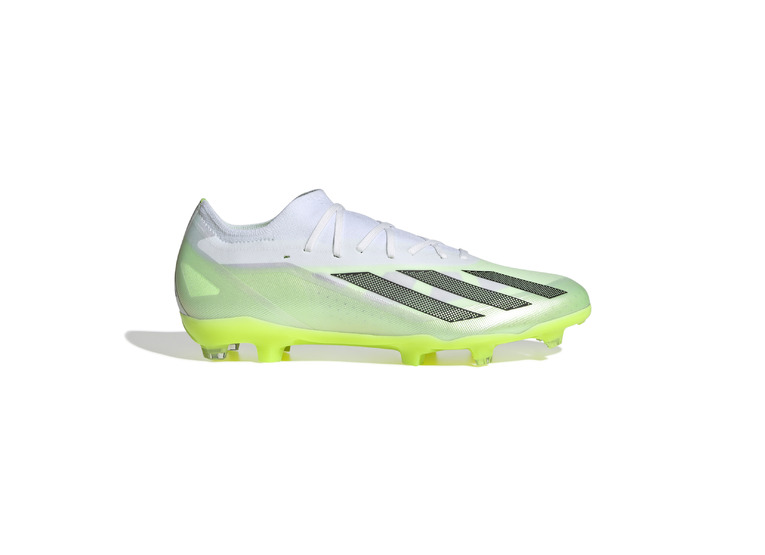 Adidas X Crazyfast.2 FG voetbalschoen wit/zwart/lemon