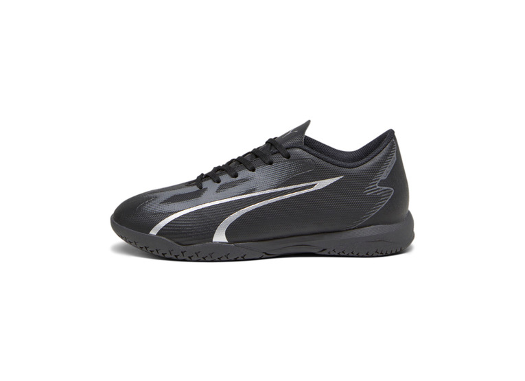 Puma Jr. Ultra Play IT voetbalschoen zwart/asphalt KIDS