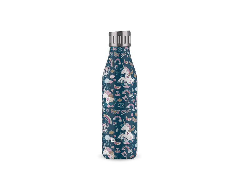 Les Artistes unicorn sportdop geisoleerde drinkfles 500ml