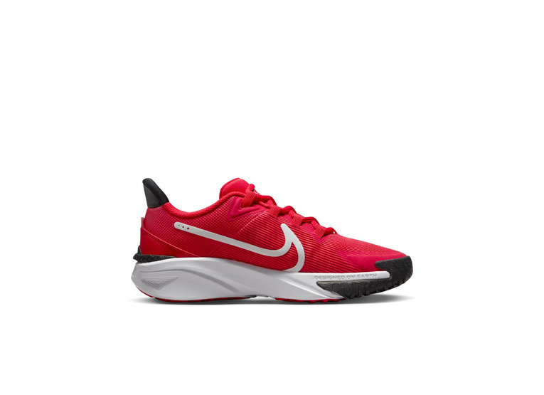 Nike Star Runner 4 loopschoenen University Red/Zwart/Wit/Summit White KIDS