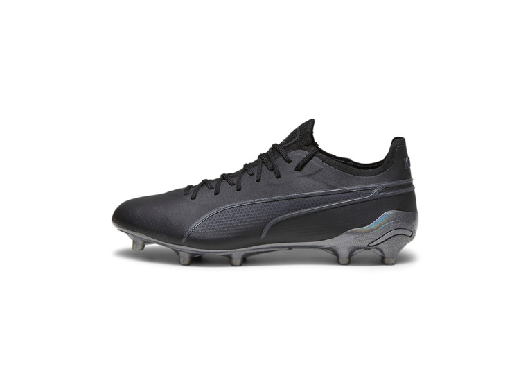 Puma King Ultimate FG/AG voetbalschoen zwart/asphalt