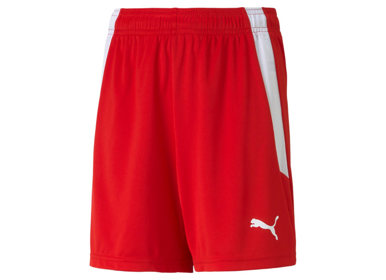Puma Jr. teamLIGA voetbalshort rood/wit KIDS