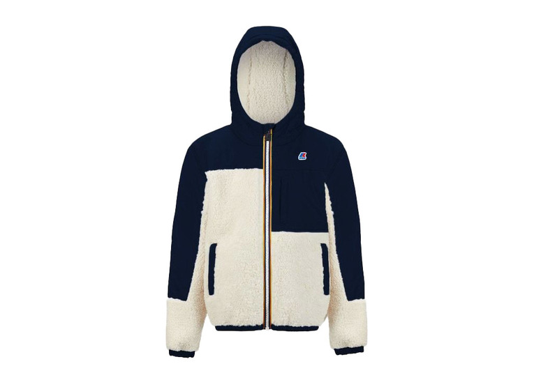 K-Way Neige Orsetto donkerblauw/ecru KIDS